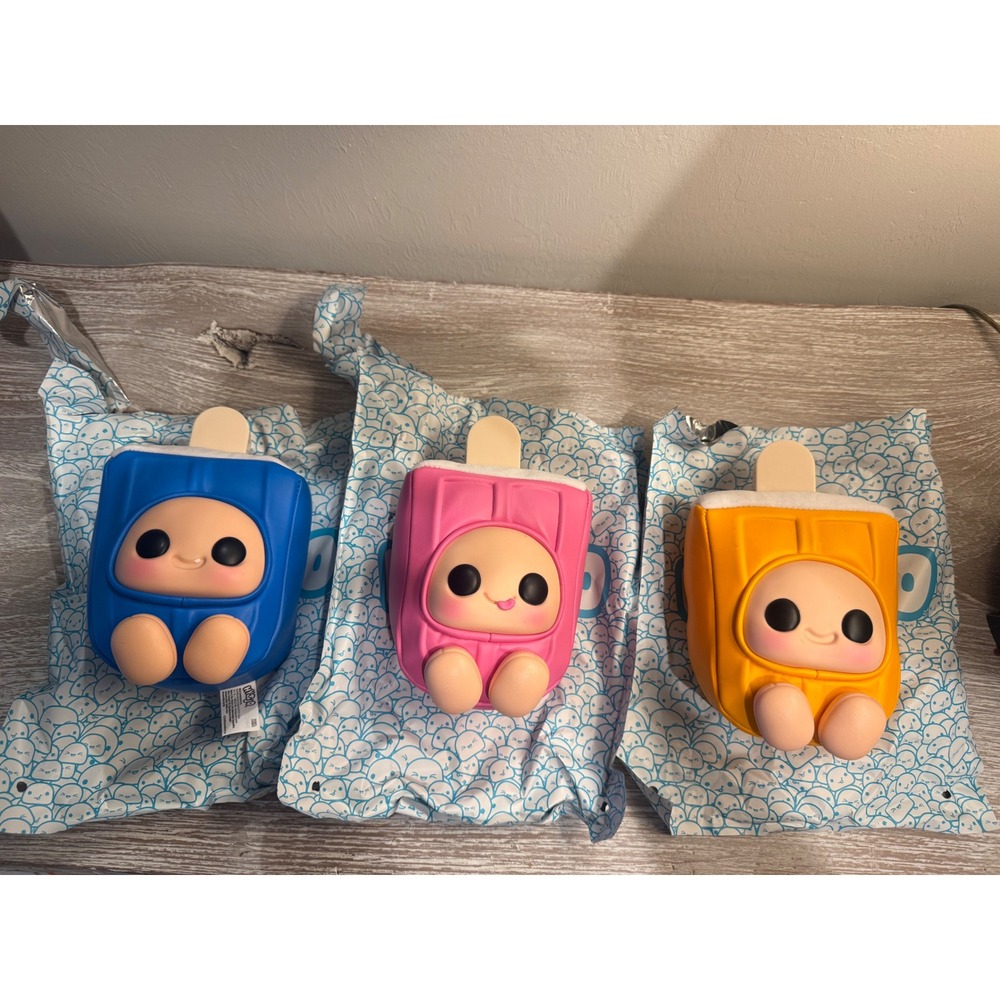 Hyojo Creamsicle pink, orange and blue RARE